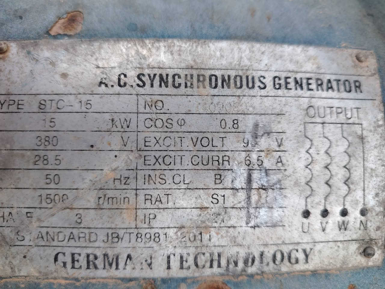 سلام عليكم لبيع مولد دويز 2 بستم ألماني مو هندي ابو صاروخ حجم 912 بم مو طرنبه رأس توليد 15 كيفي 3 فيس شغال جاهز لاصرف ولاتبخير مكاني بغداد ابو غريب 17 ورقه تصال ***********
