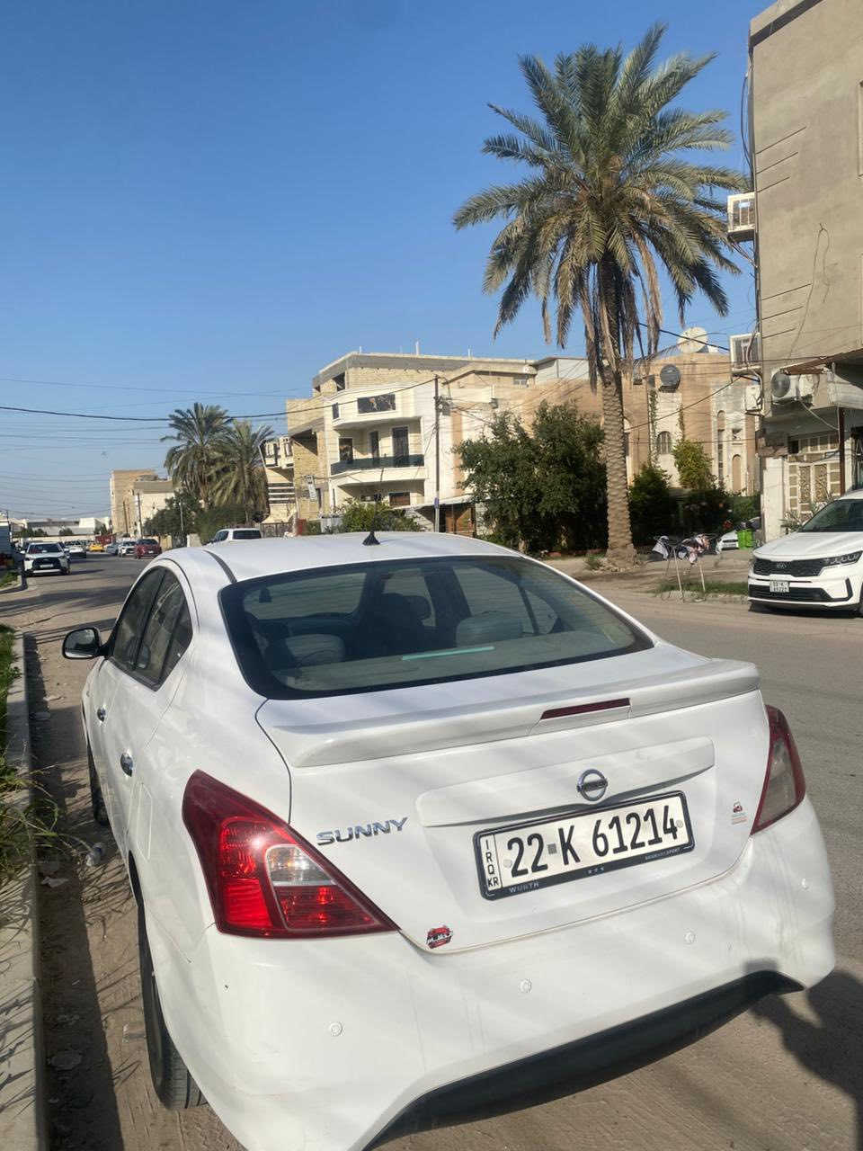 للبيع نيسان سني رقم اربيل موديل 2021 بدون حادث بدون صبغ مكان السياره حي الخضراء الرقم ***********
