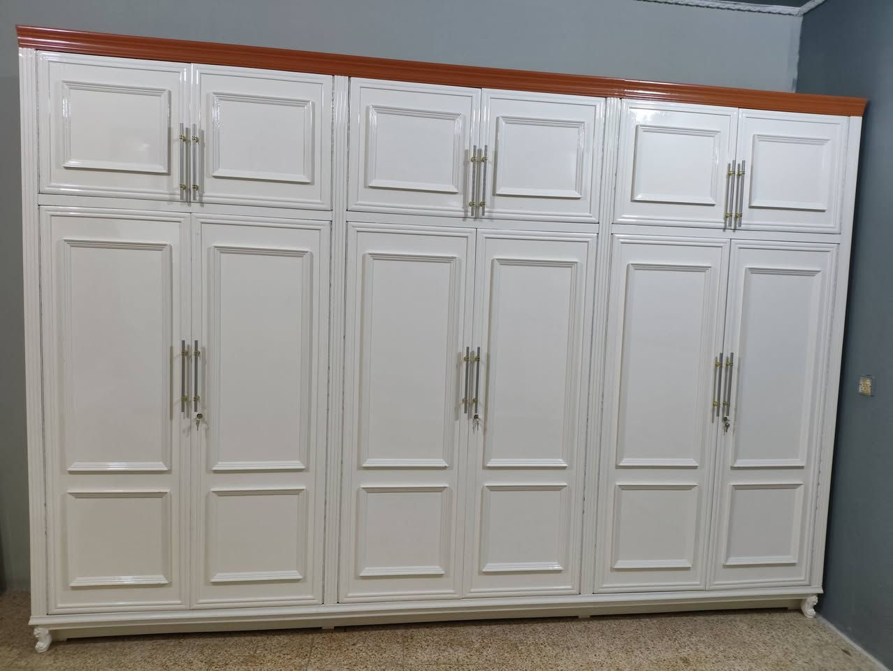 السلام عليكم تم توصيل طلب الزبون
غرفه شبابيه سته ابواب نجاره عراقيه الموديل تركي 
صاج خمسه ملم وجهين 
الصبغ حراري مال سيارات 
نشتغل حسب الطلب كل الموديلات 
نجاره علي كاضم 
بابل الحمزه الغربي 
واتساب ***********
