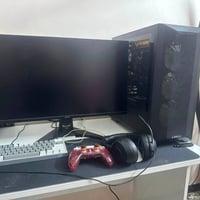 سيت اب كامل للبيع في بغداد  pc:r7 5800x b450 rog strix f gaming  xfx r...
