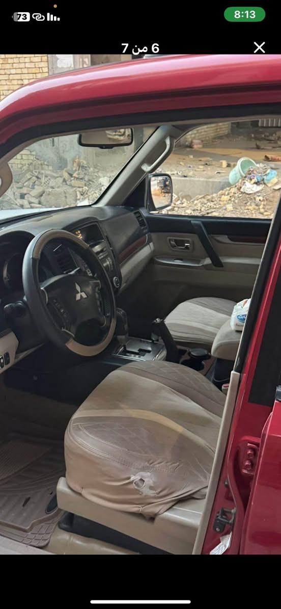 السلام عليكم باجيرو 2008 رقم قادسية الماني مكفولة من ضربة وصبغ وتبديل بيهه فقط اصبعين بارد بلجاملغ الامامي فوول مواصفات عدا الدمام  جاهزه بدون نقص السعر 125 مكاني بابل ***********  واتساب واتصال
