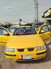 سياره سمند 2011 تخم تاير تبريد ثلج كير  ومكينه لوك وضمان السياره السعر...