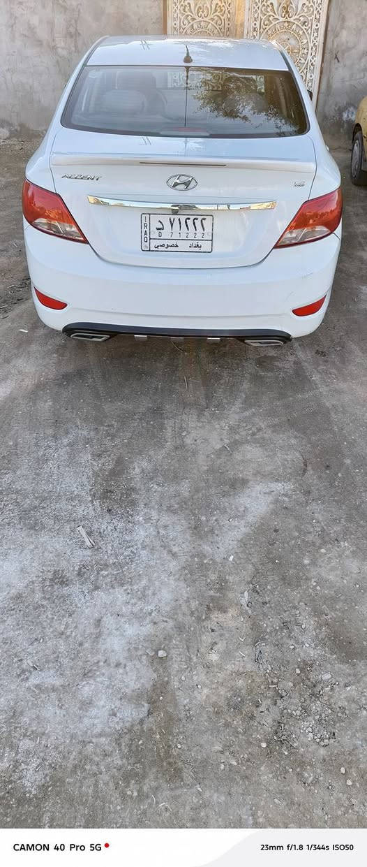 السلام عليكم اكسنت مديل ٢٠١٦محرك١٦٠٠ دوش قطرتين خليجي فول فتحه شاشه كبيره تحكم جهتين تبريد چكمچه اشاير بل مري رقم بغداد مكان السياره كربلاء السعر110 ***********
