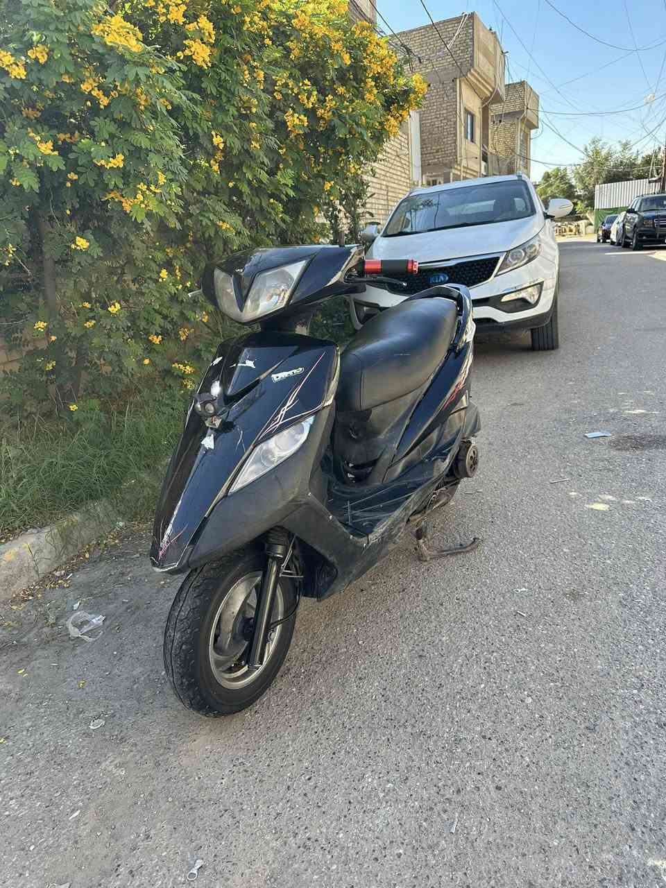 سلام عليكم دراجه ثعلب للبيع دراجه خير من الله ناقصه قبق هندر وقبق مال بانزين فقط سعر 400 وبيه مجال للشراي مكاني بغداد الحريه الشراي يتصل ع هاذ الرقم وبي خير ويدلل *********** واتساب فقط
