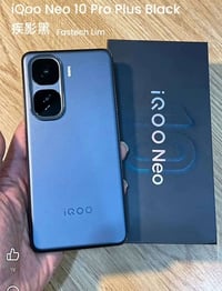 للبيع vivo iqoo neo 10 pro plus اخو الجديد كامل ملحقات مستخدم شهر نسخة...