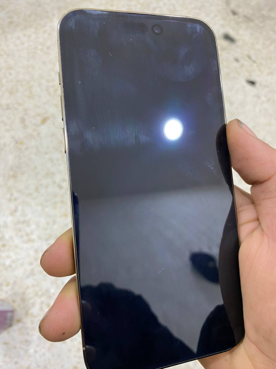 سلام عليكم شباب ايفون 14 برو ماكس التلفون شرق اوسط الجهاد مكفول من كلشي وتر يعني مامفتوح ذاكره 512 البطاريه 87 سعره 900 بي مجال الطيبين مكاني الكاضميه رقمي ***********
