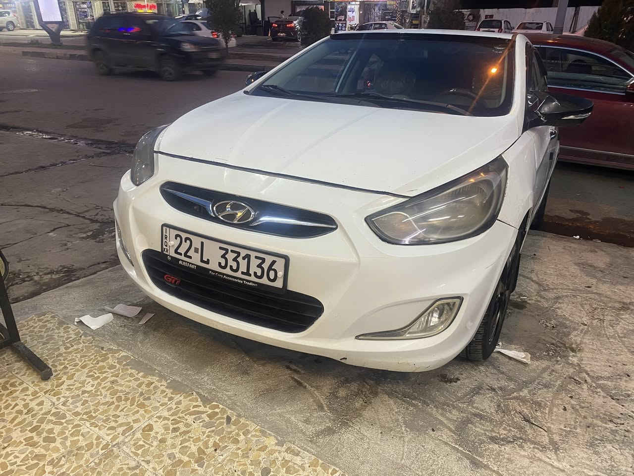 السلام عليكم 
اكسنت موديل ١٣ 
رقم وسنوية جدد باسمي السيارة جاهزة ماناقصها كلشي كابون بانزين طخم تاير جديد ادامة كاملة 
بيها ٤ قطع صبغ ا
السعر ٨٨ وبيها مجال بسيط 
***********
