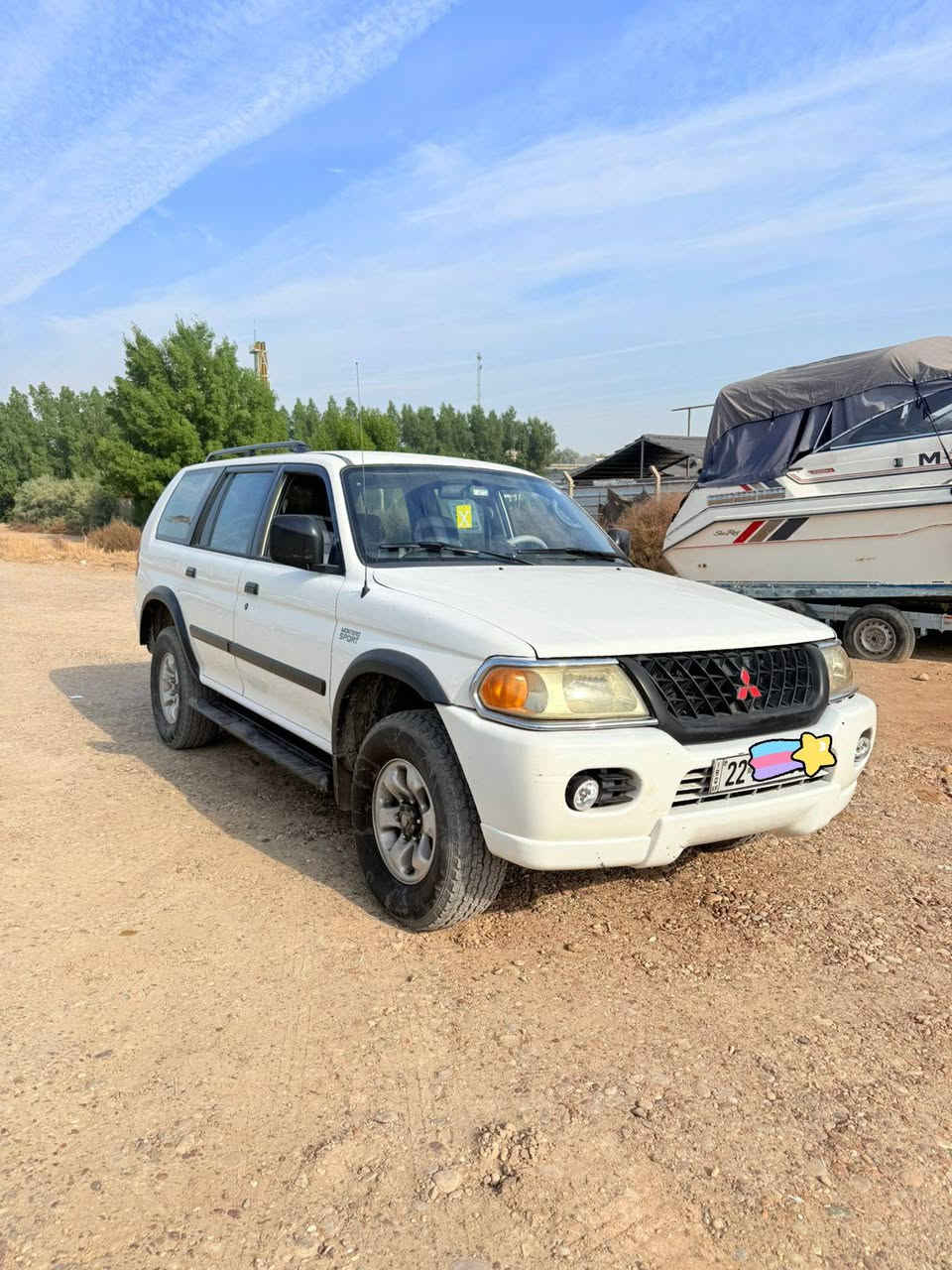 السلام عليكم سيارة ميتسوبيشي نتيفيا مونتيرو 2002 رقم اربيل باسمي هزة وبراد وسنوية جدد
محرك 3.5 كير تو ويل 2wl وارد امريكي حادثها جاملغ الايسر بارد سعر السيارة 82 
العنوان بغداد 
رقم الهاتف ***********
