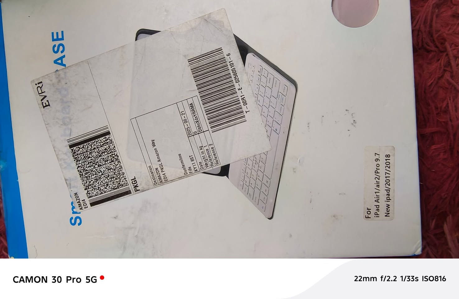 السلام عليكم اخوان عندي كفر وكيبورد خاص ب ايباد ipad Air1/Air2/pro9.5
New ipad/2017/2018
سعره فقط 13 الف مع التوصيل


**إذا كنت صاحب هذا الإعلان وتريد حذفه لأي سبب، رجاءا أرسل رسالة إلى الدعم الفني**