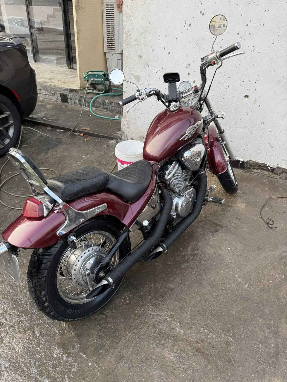 ستد 400 كير ومحرك يشك الكاع شلعة الدراجة تيارات جدد دهن وفلتر اصلي ابدللها الدراجة مثل متشوفون كلش نضيفة وبلادية بيها أوراق الدراجة جيب فيتر وتعال 
مكانها بالكرادة
*********** واتساب موجود
السعر 1650
