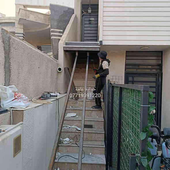 السلام عليكم
🛑حداد  عامة  متنقلة 

🛑 مستعدون لعمل كافة اعمال الحداده
بكادر احترافي وانجاز العمل بأسرع وقت 

🛠️سندويج بنل _ سقائف _ ابواب _ محجرات _ الكي  سبان

 🛑داخل بغداد حي الجهاد والمناطق المجاوره 

🛑نصلكم الى بيوتكم وبأنسب الاسعار
وللتقيد بوقت الاتصال اتصل بكل وقت واهلا وسهلا ⚙️💫

ماعليك سواى الاتصال ونجيك لباب بيتك للاستفسار. 🛑

☎️***********
جانب من اعمالنه المنفذة في بغداد 👇👇👇
