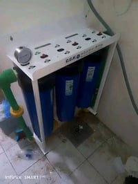 فلتر ثلاث مراحل • ضد الاملاح • صالح للطبخ