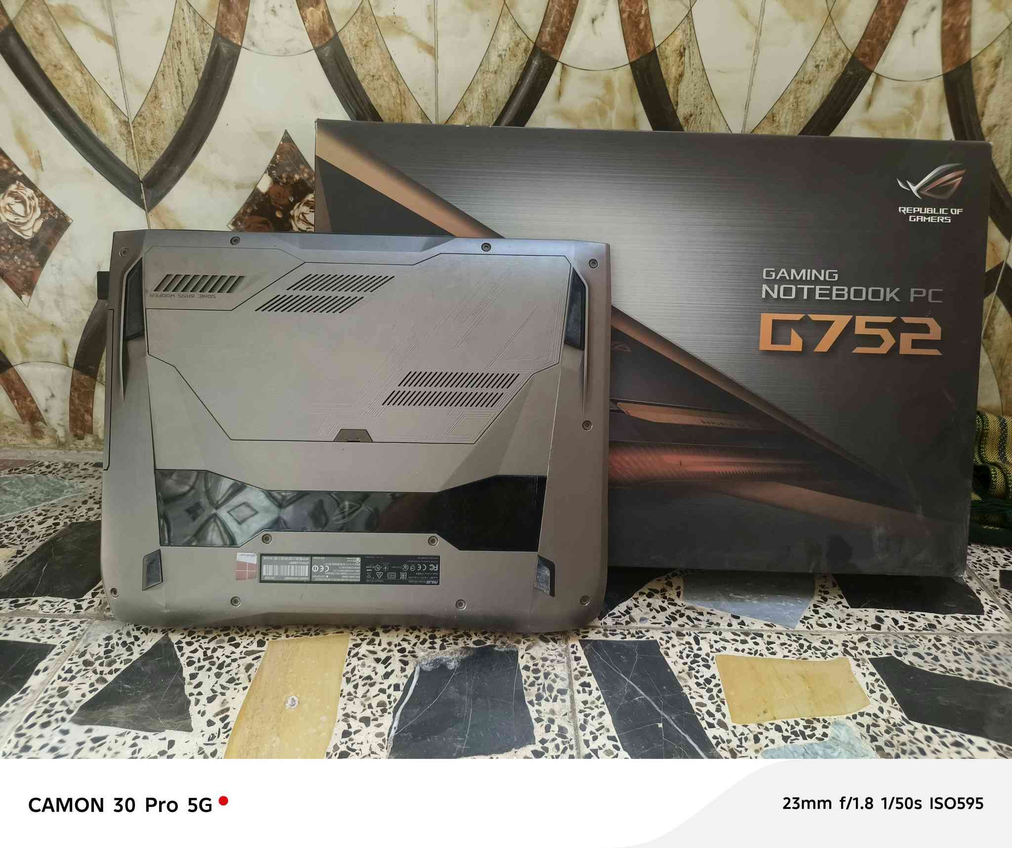 🔥 للبيع لابتوب Gaming احترافي 🔥

💻 ASUS ROG G752
جهاز قوي جدًا ومخصص للألعاب والتصميم والبرامج الثقيلة

📌 المواصفات:
✅ معالج Intel Core i7
✅ كرت شاشة GTX 1070 Gaming قوي جدًا
✅ رام 32GB لأداء خارق وسلاسة عالية
✅ SSD 256GB سريع جدًا للنظام والتشغيل
✅ HDD 1TB مساحة كبيرة للتخزين
✅ شاشة 17.3 إنج FHD
✅ تبريد احترافي ممتاز
✅ كيبورد بإضاءة RGB

🎮 يشغل الألعاب القوية بسلاسة
🎬 مناسب للمونتاج والتصميم والبرامج الثقيلة
✅ الجهاز بحالة ممتازة واستخدام نظيف

💰 السعر: 900 ألف دينار قابل للتفاوض
📍 المكان: بغداد

للمهتمين مراسلة خاص 📩


**إذا كنت صاحب هذا الإعلان وتريد حذفه لأي سبب، رجاءا أرسل رسالة إلى الدعم الفني**