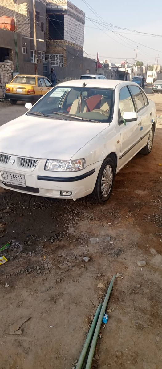 سلام عليكم
سمند موديل 10 
السياره مكفوله من الضربه وتبديل
بيها صبغ حزام ومحرك كايم بيها كازكد
تخبط ماي ودهن
السياره حلوه تبريد شغال ثلج 
حداديه 60٪
تخم تاير جديد باتري جديد كهربائيات كلها جدد
ابيعك يعني مرك يرادله تجفيت
سعر 28وبيها مجال للشراي
 المو شراي لا يتصل 
الشراي يشلع عيوني 
***********
