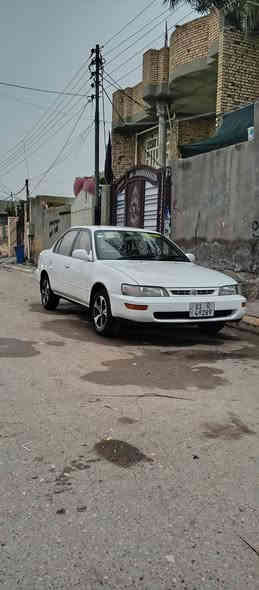 سلام عليكم
للبيع كورلا موديل 1994 محور رقم بغداد انكليزي بسمي 
جاهزه من كلشي صبغ جمليه گير ومكينه خير من الله 
دواخل كله يسره 
السياره برغي ماناقصهه ترايك للبصره
السعر (65) وبيها مجال للشراي 
العنوان واسط النعمانيه
رقم الهاتف 
(***********/***********)
والسلام عليكم
