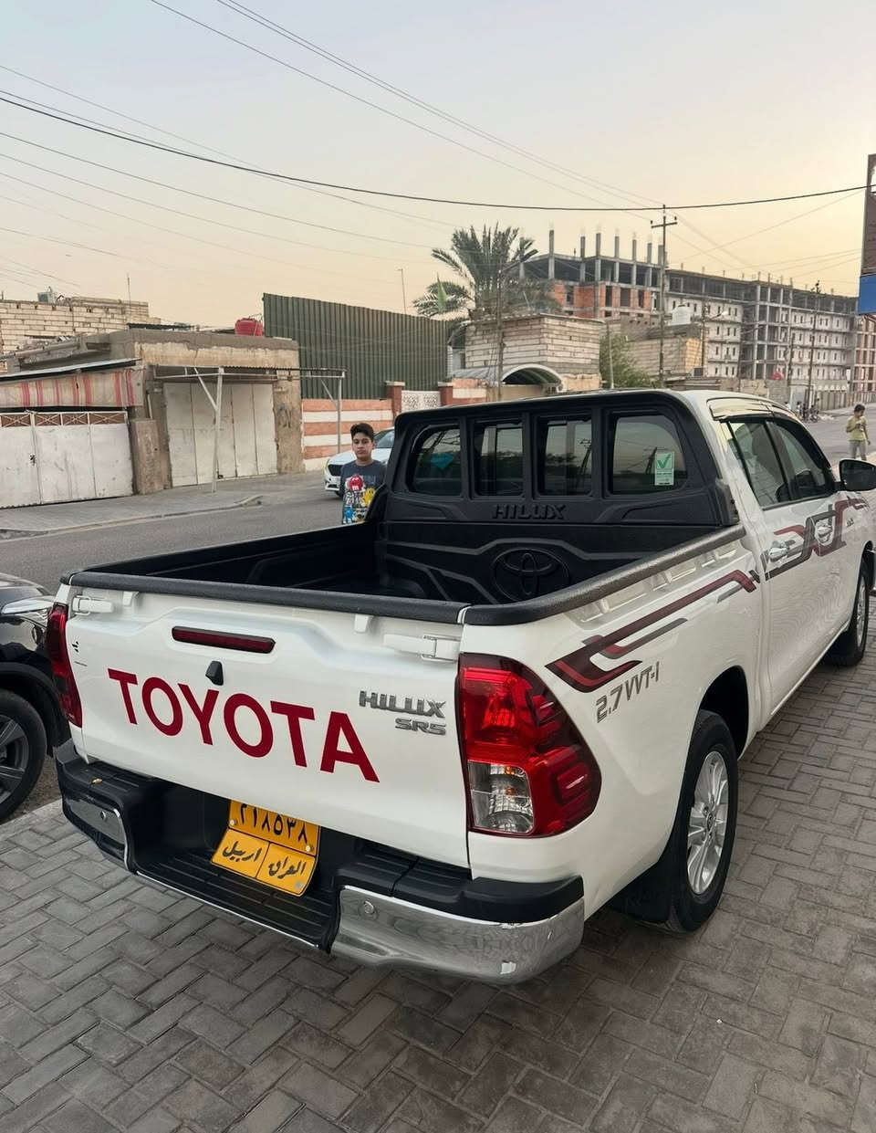 السلام عليكم 
تيوتا اوتوماتيك بانزين ٢٠٢١
سياره بدون بارد وبدون صبغ 
مكان السياره بصره
السعر ٢٦٥ وبي مجال بسيط 
للاستفسار 
***********
