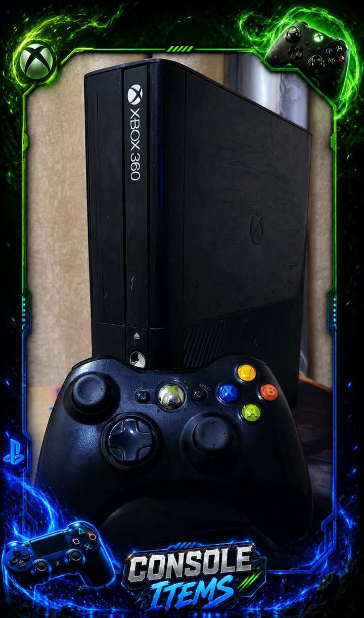 اكس بوكس 360 سوبر اسلم✨
‏xbox 360 مع جوستك اصلي 🎮
محوله كهرباء اصلي ⚡
مخزون 200 لعبه 👾
+بطاريه شحن وكيبل شحن جديد 💯
 جهاز كامل ملحقات ✅
 مع ضمان الفحص قبل الاستلام 🤝🏼

السعر 125 الف 💲

للحجز و الاستفسار تواصل على خاص 📲

اوقات العمل من ساعه 11 صباحا 🌤
حتا 10 مساء 🌗 لي رد على استفساراتكم 📞

يتوفر توصيل 🚗 لي جميع أنحاء العراق 🇮🇶

کونسل أيتمز / Consel items


**إذا كنت صاحب هذا الإعلان وتريد حذفه لأي سبب، رجاءا أرسل رسالة إلى الدعم الفني**