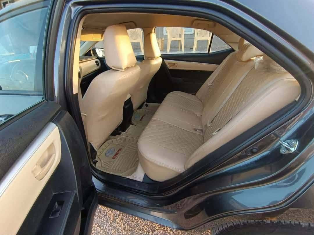🚗 للبيع: تويوتا كورولا خليجي 2019
الممشى: 155 ألف كم (قابل للزيادة)

مكفولة من الحوادث. 

يوجد كم شخط في الدعامية وكما موضح في الصور. 

السيارة بحالة ممتازة، استخدام شخصي، وصيانتها منتظمة.
محرك، كير، ودواخل ممتازة، ولا تحتاج أي مصروف. 

تم تبديل صدر امامي وخلفي وكالة اصلي. تم تبديل زيت المحرك والفلتر وكالة الاصلي. 

العنوان بغداد الكرخ 

السعر المطلوب:  155  ورقة (قابل للتفاوض بالمعقول بعد المعاينة).
للاستفسار أو المعاينة، يرجى التواصل على ***********
