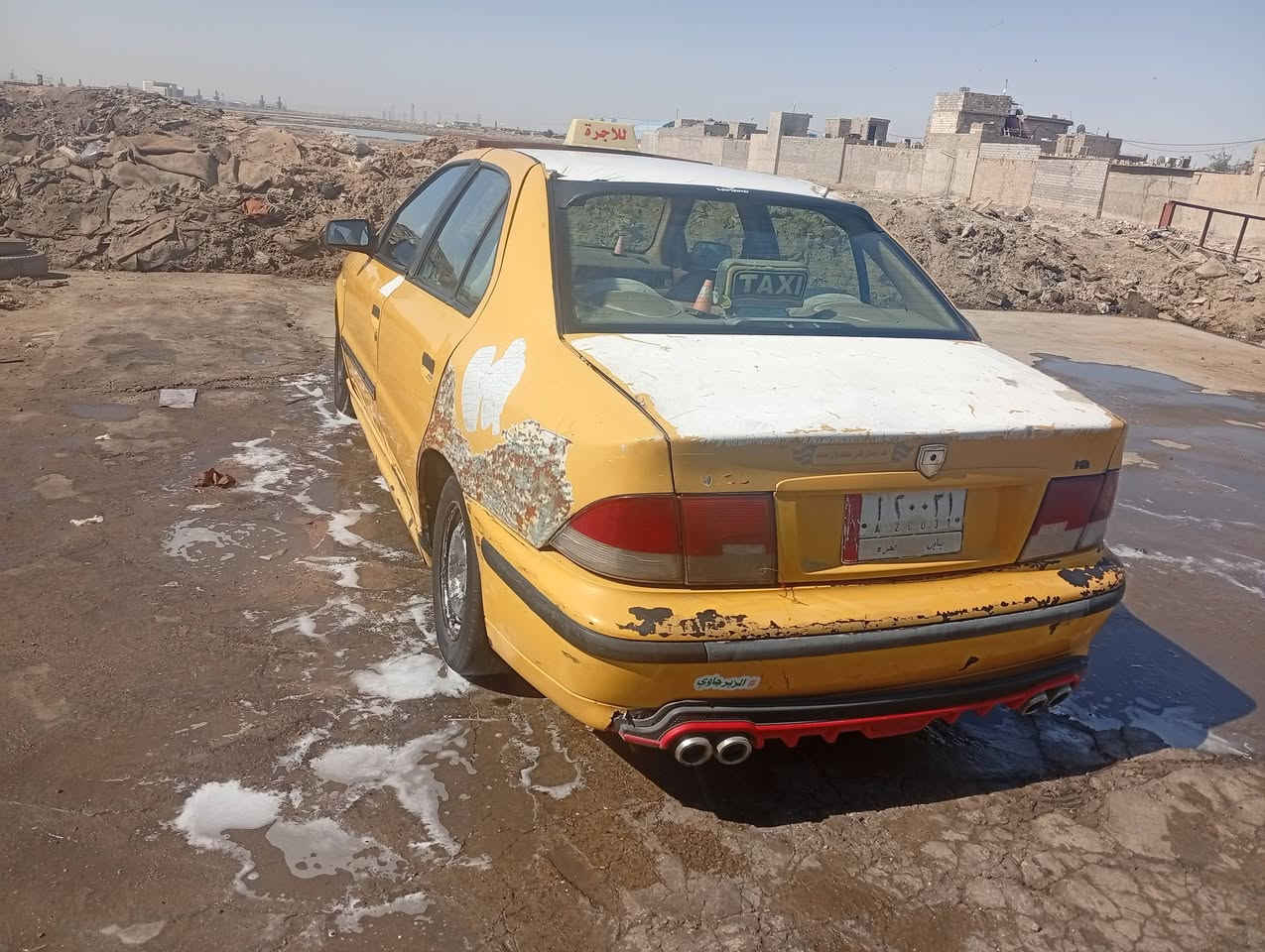 سمند صفراء مديل ٢٠١١ناطق رقم بابل  سيارة عوزهه ترتيب هاي ضربه الصباغ مستلم افلوسها وما عندي مجال يشهد ربي 
راعيهه من اهل نجف رقمه ما يشتغل من ايام داعش تقريباً سيارة بعد مليار سنة يكلك مالتي أو اطلب أو مسروقه اخسرهن ألك وانا ممنون 
مكينة تبخر الكير يخبل
تبريد كمبريسر محترك 
حدادية نص عمر
تايرات زينة بيهه زوج جدد أمامي 
العنوان البصرة أمن الداخلي 
***********
سعر 16قفل قفل قفل....لا تراسلني شنو بيهه كلشي كاتبلك بيهه....
