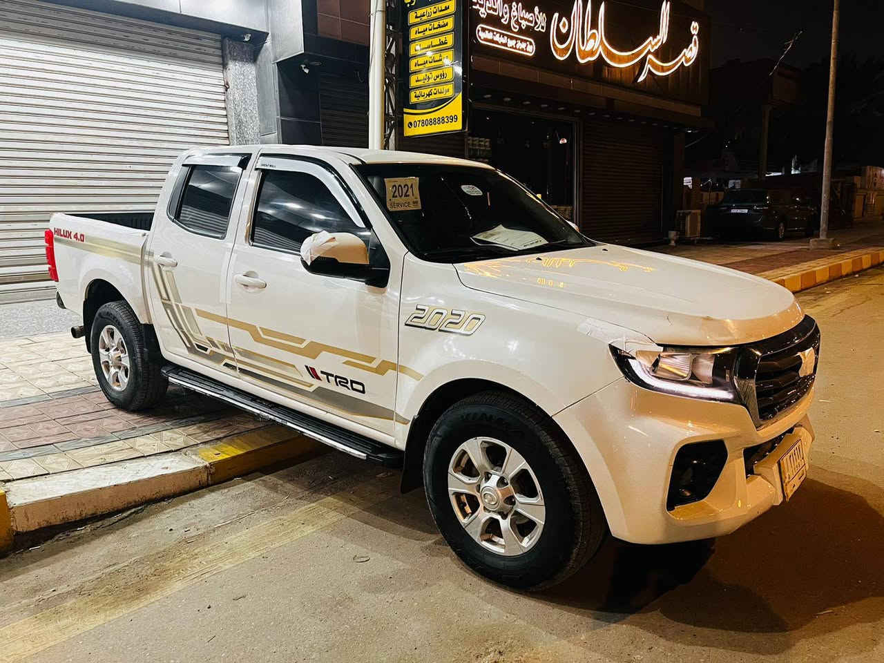 كريت ويل موديل 2021 فورويل 
محرك كاز سبلاين كير 6نمر
مكفوله وجاهزه
شاشة كامرة دوارة تحكم ستيرن حساسات خلفية
رقم قادسية تحويل ثاني يوم 
سعر 118$
مكاني ناصرية -قرب مطعم الحوراء
***********
