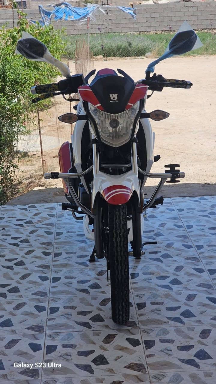 سلام عليكم موطور هاوجي مسجل الوحات نكليزي موديل ٢٣ صارله شهر من شديته سعر 17 ونص بي مجال رقم ***********
