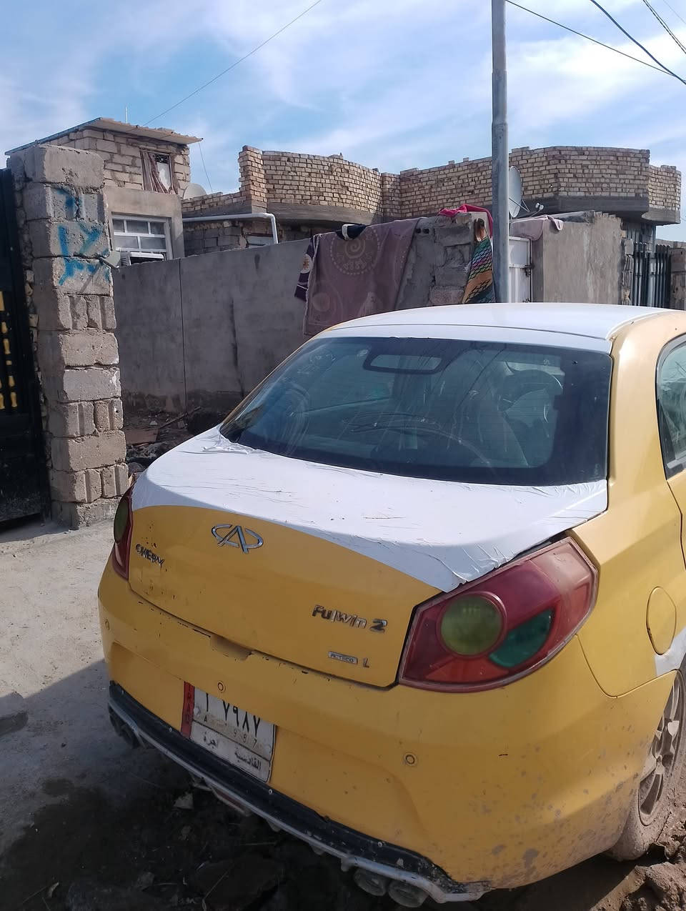 السلام عليكم     للمراوس اي شي عندك نزله بلتعليقات او البيع
شيري فلاوين 2 موديل 2012

السياره كوم حديد المكينه بيه تبخير وتعمي بلاكات والسياره متروكه 

السياره مطلوبه للمصرف  بس اتكفل سرقه وعشاير وحجز 

مكانه حله للنتويه تجي تسحبه بكرين  الخاص مفتوح او واتساب 

***********

