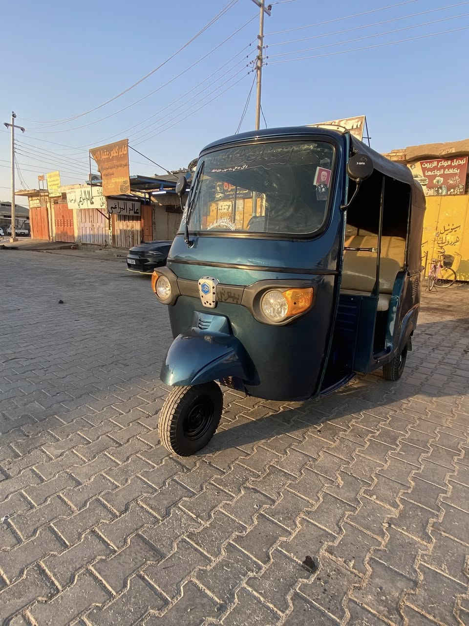 سلام عليكم تكتك بياجو موديل ٢١ رقم واسط بسمي صبغ عام لجماليه كهربايات شغاله مكاني كوت حي الحكيم الشراي يتصل وبلخدمه ***********
