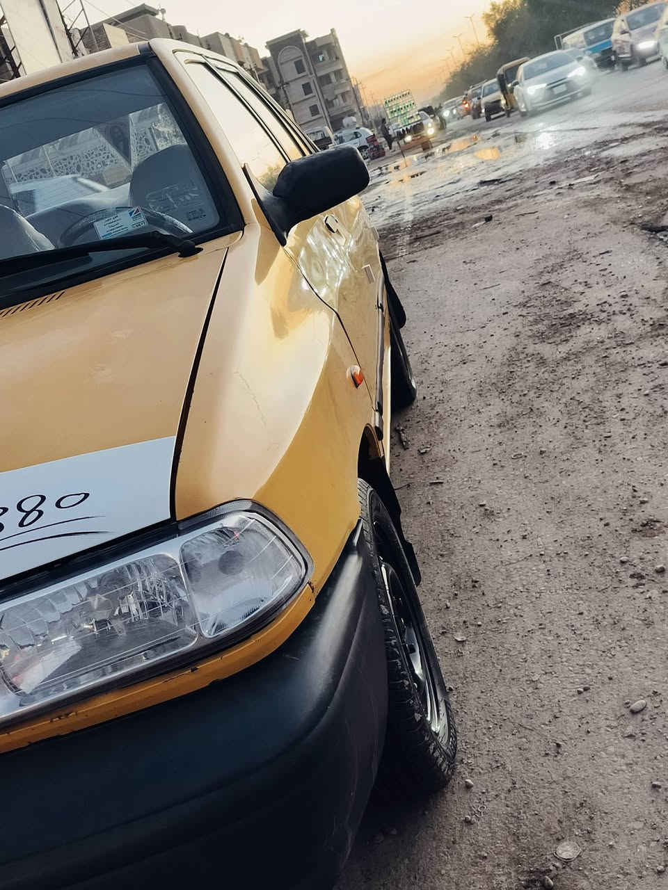 السلام عليكم سايبه موديل 12 سيارة جديدة جاهزة كبل للشارع محرك وكير جدد صدر جديد كهربائيات جدد تخم تاير جديد تبريد❄ ثلج  سيارة جديدة بمعنى الكلمة رقم بغداد باسمنه تحويل ثاني يوم مكان بغداد الشعب حي أور السعر 28 وبيه مجال بصيط حك الجيه رقم الهاتف ***********,,,,....*********** بس الجناي يخابر ويدلل اتصال فقط
