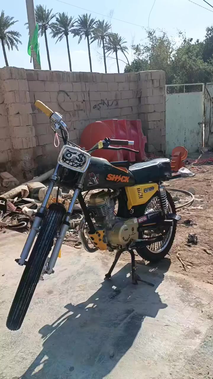 سلام عليكم للبيع او مراوس بدراجه كامله
دراجه مديل 22 كلك كلك بيةة بليته ورقم شاصي اوراق ضاعن عدي // مكينه برفاز ايراني اصل مجمع العارضي تواير جدد عوزه فقط دبلات امامي وكفات ولباقي شوفت عينك التانكي تفصال وسبايدر طياري صبغ حراري #سعره350 بيهه مجال قليل مكاني حله/طفيل/ ليردهه يتفضل خاص ويدلل....***********
