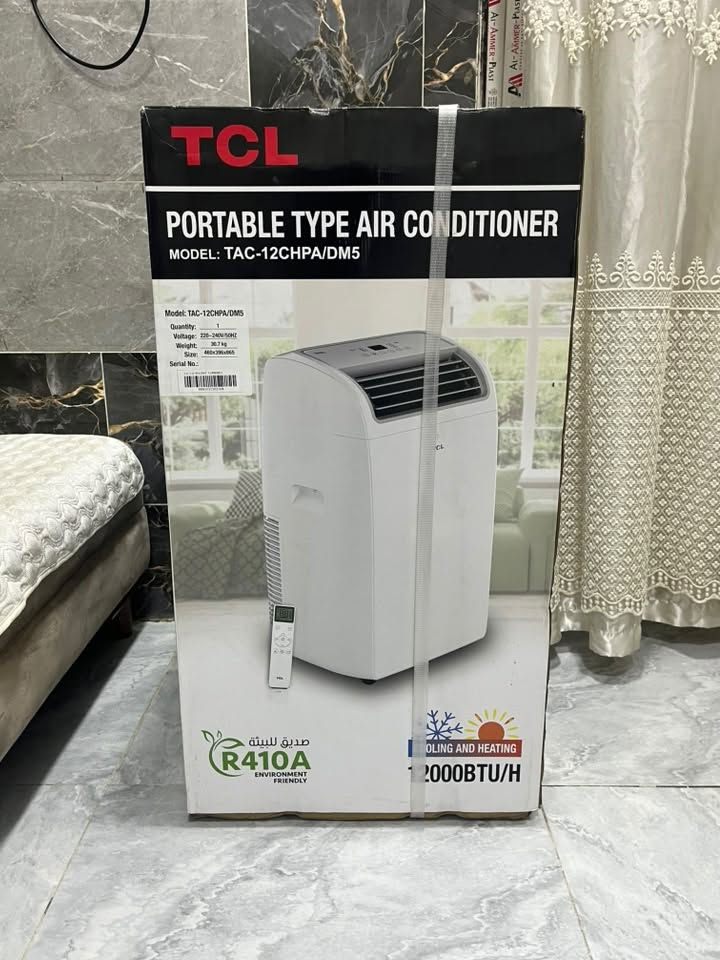 سلام عليكم سبلت ارضي TCL جديد مامفتوح بل باكيت 
بي ضمان سنة مميزاته اعادة تشغيل ذاتي تبخير ذاتي للماء لاحاجة لتصريف المياه سهل التركيب والربط مؤقت 24ساعه النوم المريح السعر 375 الف للتواصل *********** متوفر واتساب ورصيد
