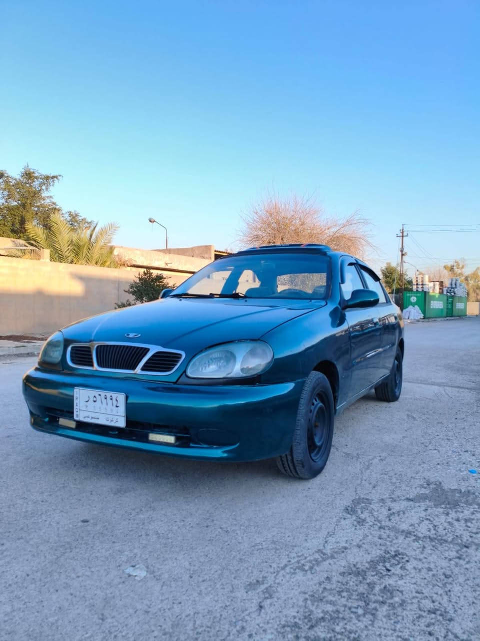 دايو لانوس مشروع وطني شرط تحويل و الوكالة موديل ١٩٩٩ محرك ١٦ فال تفتر بانزين موجود كير محرك صدر شرط صبغ عام جماليه تبريت تدفه كير محرك صدر كهربايات شرط  سعر ٣٦ بي مجال للإستفسار الاتصال زين*********** كورك /*********** بغداد, العراق
