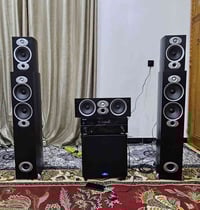 سماعات برجية RTi A5 • مركزية CSi A4 • مضخم صوت DSW PRO 660