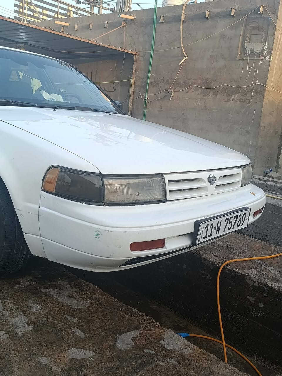 السلام عليكم ورحمة الله وبركاته
نيسان مكزما 1992 محرك ٦سلندر فول تحكمات كشن 
رقم انكليزي بسمي 
مكينه كير كله فول  تبريد سنتر لوك 
للبيع مكاني كربلا سعر 48بيه مجال قليل ***********/***********
