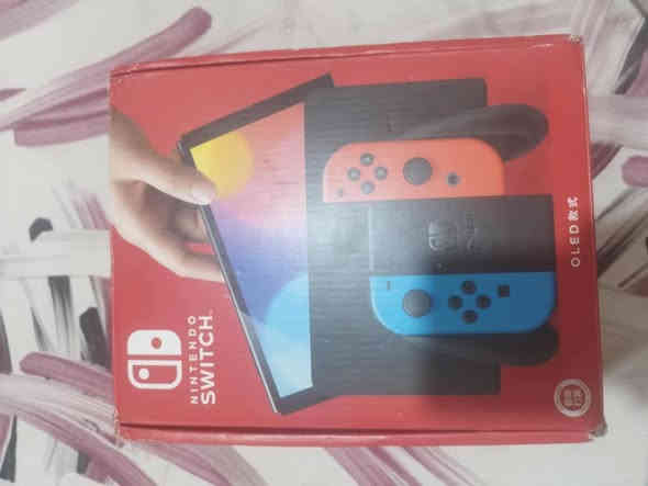 نينتندو سويتش وليد يشغل العاب بل 4 والعاب pc مهكر قطعه نظامين شرط اخو الجديد مستعمل قليل ذكره 256 سعره 360 وبي مجال قليل *********** وتساب او خاص موصل
