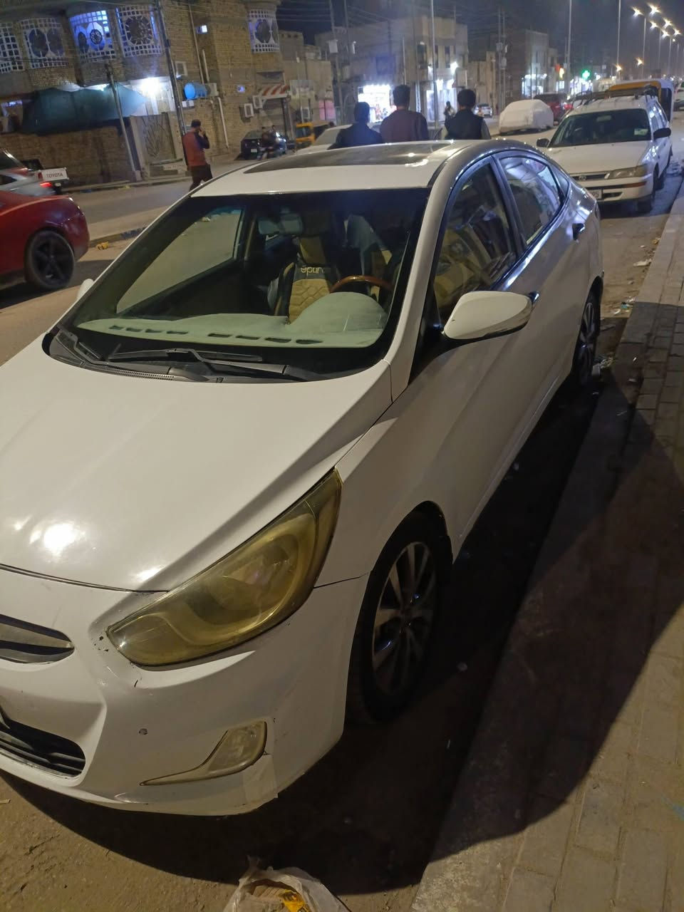 سلام عليكم سيارة اكسنت موديل 2015 بيه مكنات صبغ مكينه وكير تبريد ثلج مكينه 1600 رقم  بصرة تحويل ثاني يوم تخم تير حداديه جديدة سيارة جاهزة من كلشي مكان سيارة البصرة حي الحسين سعر 73بيه مجال ستفسار ***********سنويه جديد مشروع وطني
