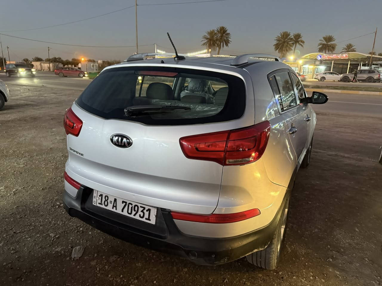 سبورتج 2015  رقم بابل وارد امريكي ضررها بنيد باميركا وبالعراق نصف الجاملغ الخلفي من جهة السكن محرك 2000 السياره جاهزه ما ناقصها شيء 
مكانها المسيب 

***********
@إشارة
