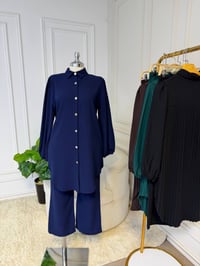 طقم قطعتين • سكوب كريب • مقاسات ٤٢-٥٢