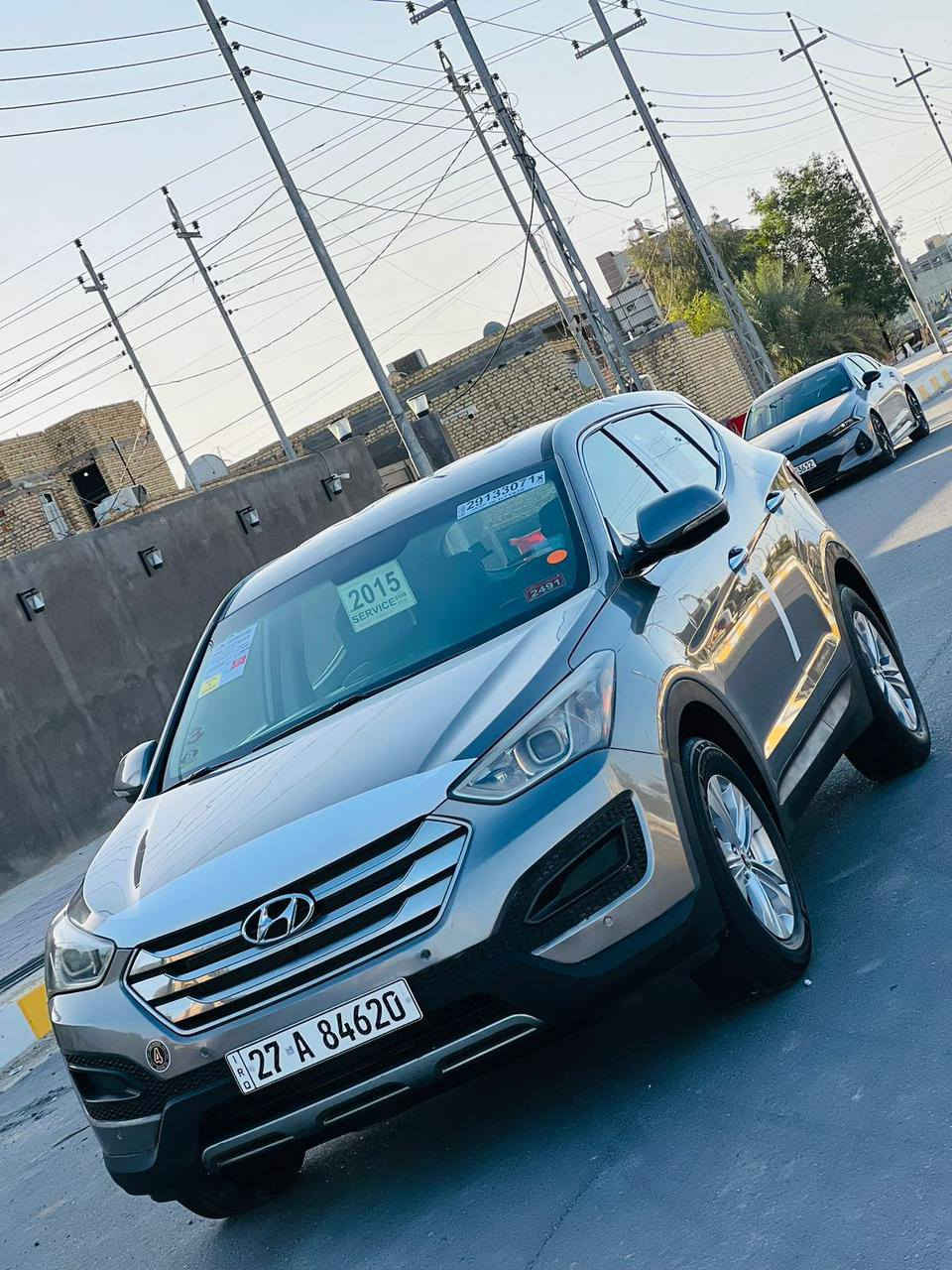 البيع سنتافيه 2015رقم ذي قار حره بسمي رقم دولي سياره أمريكي حادثه بس قبق صندوق صبق سياره حلوه وجهازه لخير مكينه وكير وحداديه بل كارتون  حجم المكينه 2400 سعرها135وبيه مجال مكان سياره ناصريه اريدو ***********تصل واني خادم
