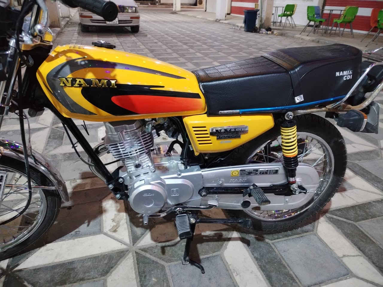 دراجه ايراني لبيع رقم او سنويه تعمير 2026 محرك نامه شلامجه
مكاني قضاء المدينه قضاء الهوير رقم ***********
