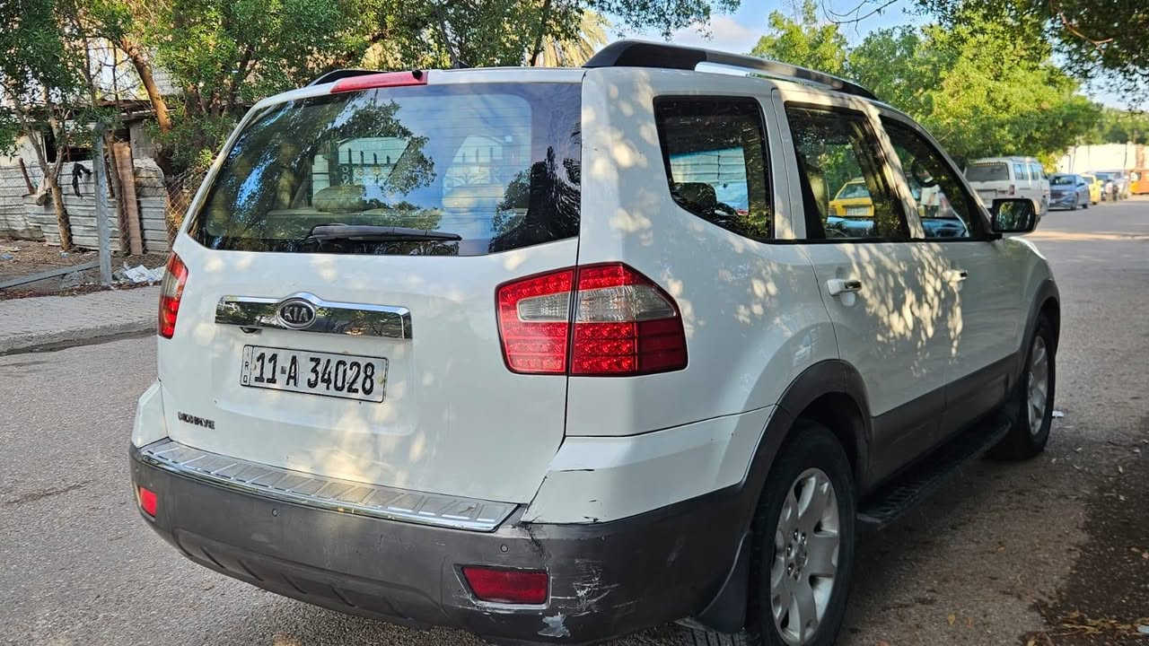 السلام عليكم
كيا موهافي 2012 خليجيه فول
رقم بغداد تحويل مباشر
 مواصفات
فور ويل
زراكه 
بصمه وفتحه جلد كشن ذاكره فوول 
محرك وكير كفاله
مكفوله من الصبغ 
بارد بسيط قبق جنطه 
ماشيه 189الف km 
سونار مرفق بالنشر 
عنوان بغداد الجديده
السعر 143 $ مجال للشراي تعال وبخدمتك 
للاستفسار ***********
