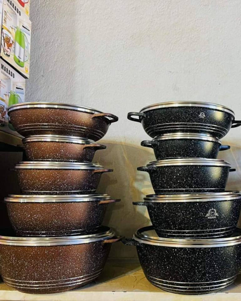 سيتات كدور كرانيت زيتي
كرانيت داخل وخارج
يحتوي مهداره تعمل على توزيع الحراره في القاعده
مانع الالتصاق
ثقيل جدا
اكبر كدر قياس 32 و34 سنتين
قبق زجاج بايركس حراري
يحتوي السيت على طاوه ايضا
للحجز والاستفسار مراسله الصفحة يوجد توصيل داخل كربلاء وباقي المحافضات كربلاء, العراق


**إذا كنت صاحب هذا الإعلان وتريد حذفه لأي سبب، رجاءا أرسل رسالة إلى الدعم الفني**