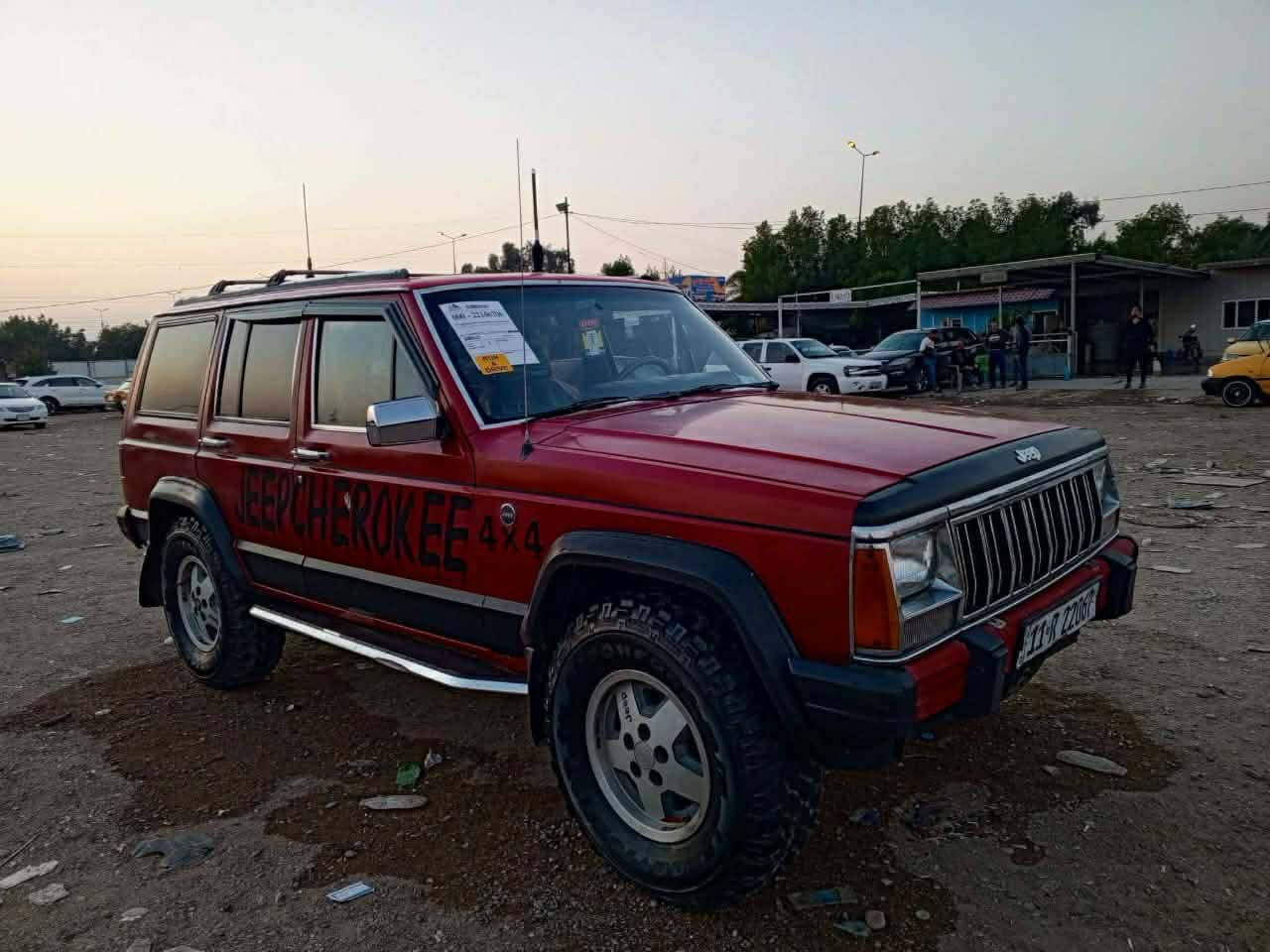 جيب كراند شيروكي تاير افرود  محرك بلادي كير بلادي بانزين غاز كير اتو ماتيك رقم بغداد الجديد سنوية جديدة هزه جديده تحويل ثاني يوم السعر 55$وبيها مجال 
للاستفسار 
***********
