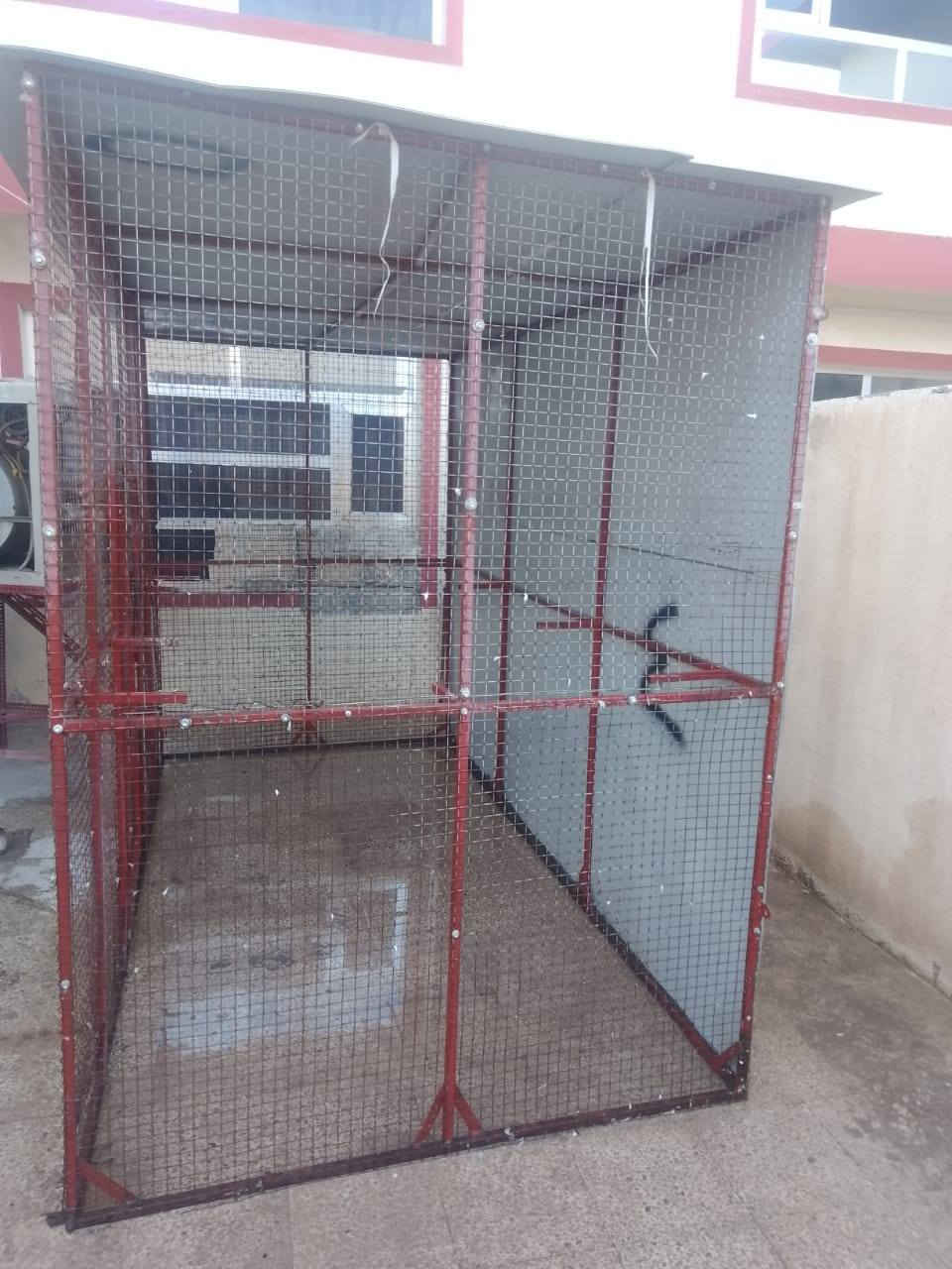 الارتفاع مترين
العرض متر ونص 
الطول 3 امتار 
حديد ثقيل درجه اولى 
سقف وظهر الي كابون 
سعرو 300وبينو مجال بسيط


**إذا كنت صاحب هذا الإعلان وتريد حذفه لأي سبب، رجاءا أرسل رسالة إلى الدعم الفني**