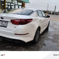 كيا اوبتيما , 2014 وارد أمريكي محرك 2400 ضرر جاملغ فقط رقم بغداد إنكلي...