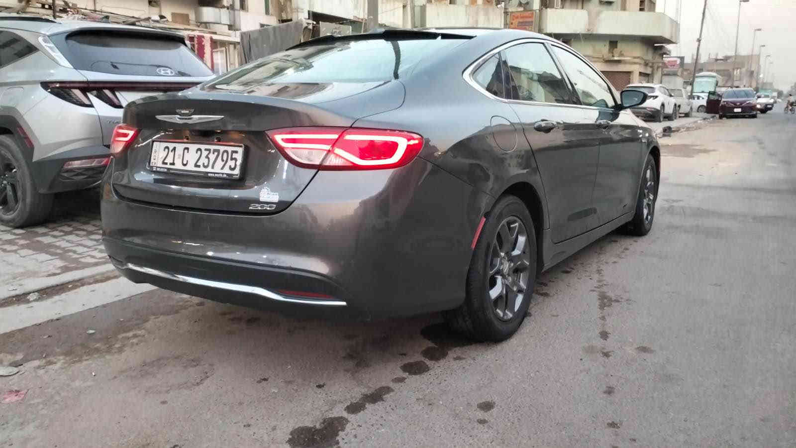 السلام عليكم 
C 200 
موديل 2015
محرك 2400 شادها جديد
ضررها بارد فقط ب الباب السايق  وهلال الجاملغ الخلفي بدون صبغ السياره 
سياره بدون اي نقص 
ونضيفه جدآ 
السعر المطلوب 125$

الاتصال ***********
🔴 التواصل فقط ع الرقم بغداد
