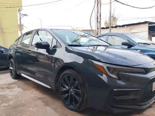 كورلا  2023 لون اسمنتي وارد امريكي حادثها  موضح بالصور  ترقيم جديد  باسمي جاهزه بدون اي نقص ماشي 34 الف مكانه بغداد القاهره السعر 159 وبي مجال للاستفسار ***********
