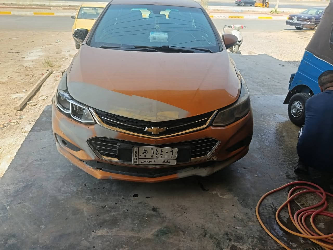 سلام عليكم كروز 2017 شكل جديد بيع بلقسط او مراوس سياره نظيفه ضربتها موجوده بصور وارد أمريكي استفسار على رقم***********
