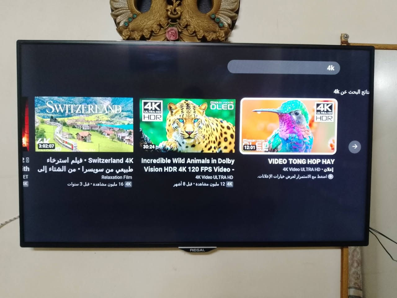 بيع مستعجل موصفات فول ☝
السعر 250 الف  وبيها مجال 
شاشة نوعية فيستل رجال حجم 50 بيها دش داخلي انترنيت فول موصفات TSL يشغل 120فريم العنوان موصل الأيسر حي سومر الاستفسار ‏‪***********‬‏
