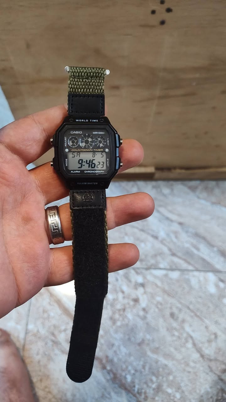 سلام عليكم ساعه كاسيو اصلي للبيع السعر 30 الف شرط اصلي ياباني
العنوان الشعب شارع الصحه 
ويوجد خدمه توصيل 
للاستفسار
***********
