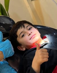 أسنان أطفال • علاج مجاني • الحلة شارع ٤٠